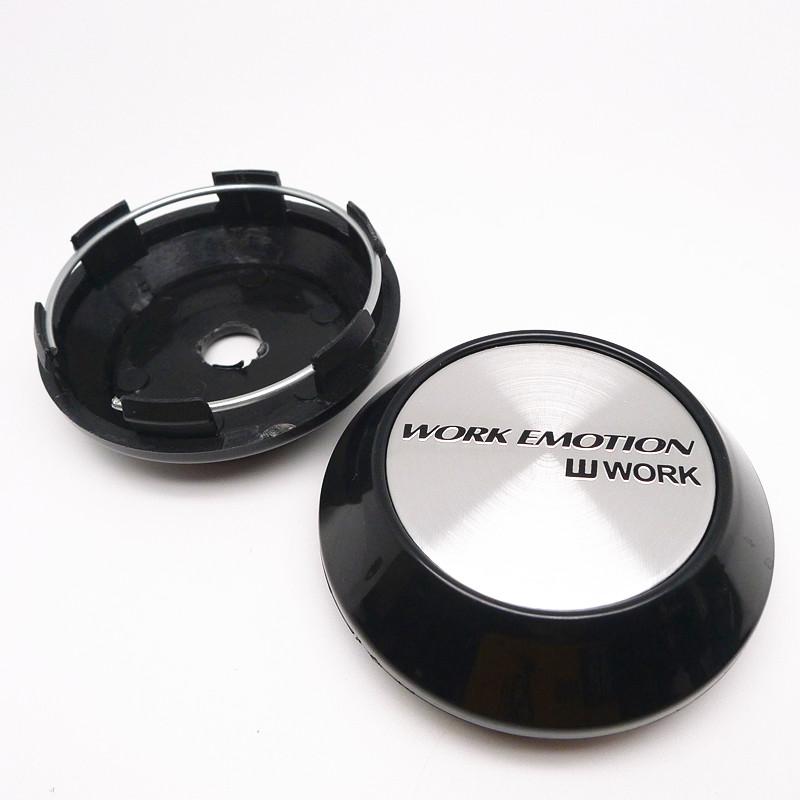 4pcs 65mm Car Wheel Hub Cover Center Caps for VS W Work Emotion X7 Racing Styling Badge Emblem Accessories