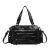 2025 New Punk Style Large Capacity Tote Bag, Niche High-End Versatile Commuting Shoulder and Crossbody Bag for Women