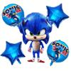 Sonic-themed Sonic Cartoon Balloon Set for Birthday Party Decoration