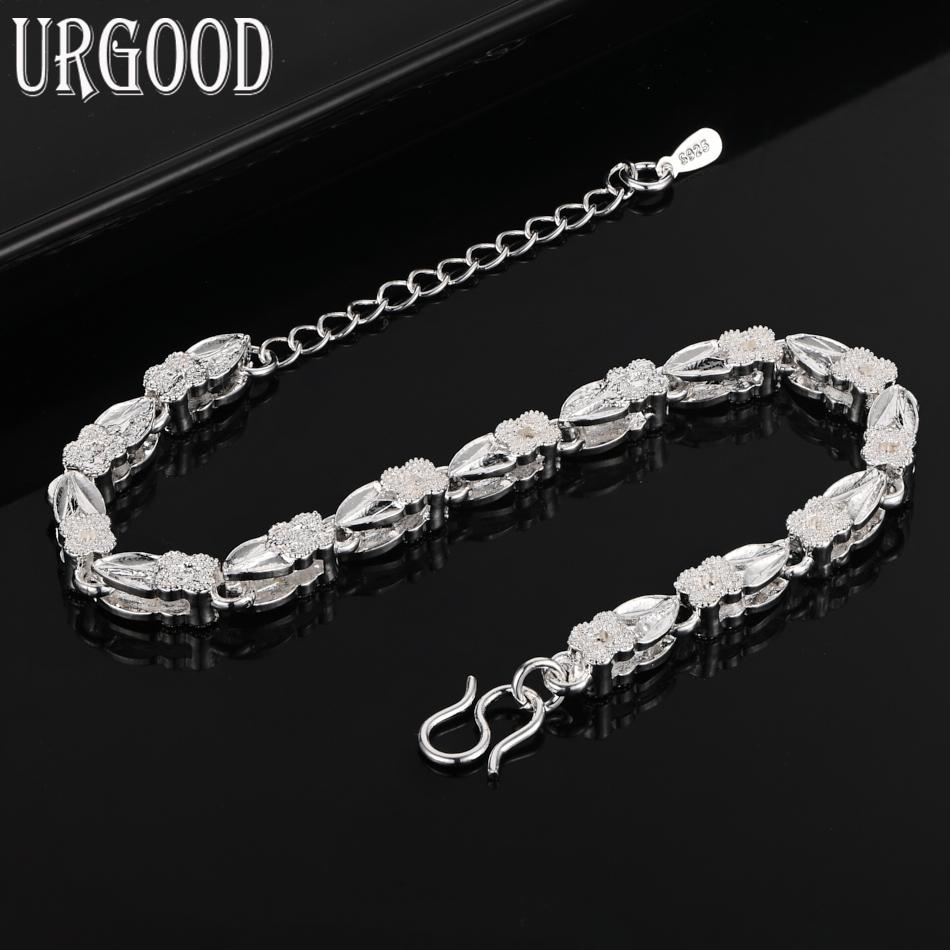 925 Sterling Silver Fashion Bracelet Wedding Jewelry