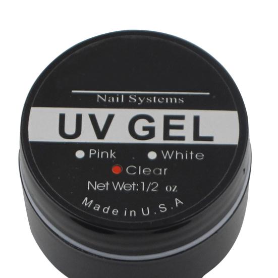 1 бутылка, прозрачный УФ-гель для ногтей, маникюрный инструмент, УФ-наращиватель, гель для наращивания ногтей