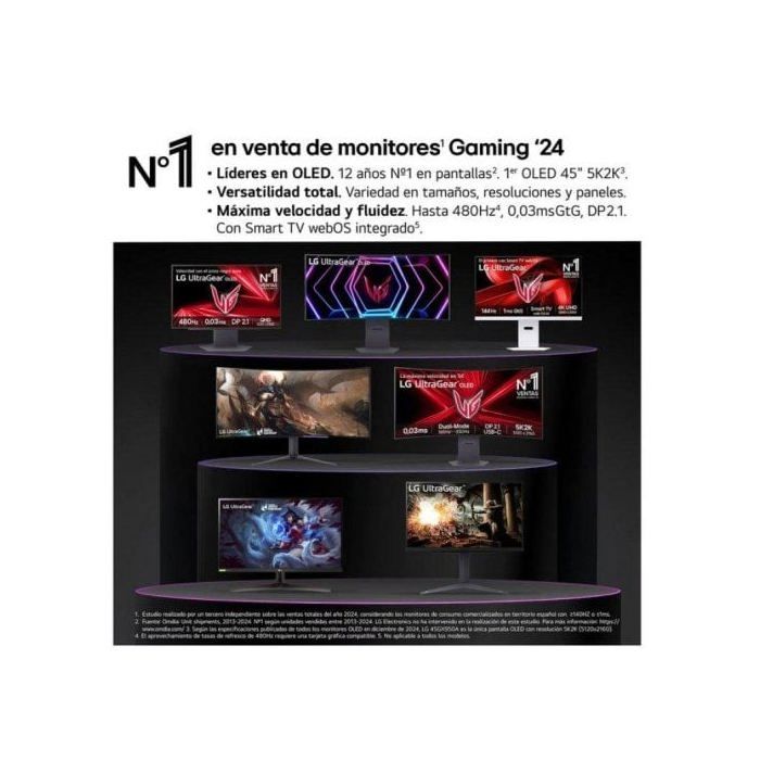 Monitor LG UltraGear 27GX704A 27" QHD 240Hz OLED 0 03ms FreeSync G-Sync HDR True Black 400