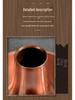 Dual-use Thickened Pure Copper Electric Hot Pot with Yuan Yang Divider for Mutton Slicing.