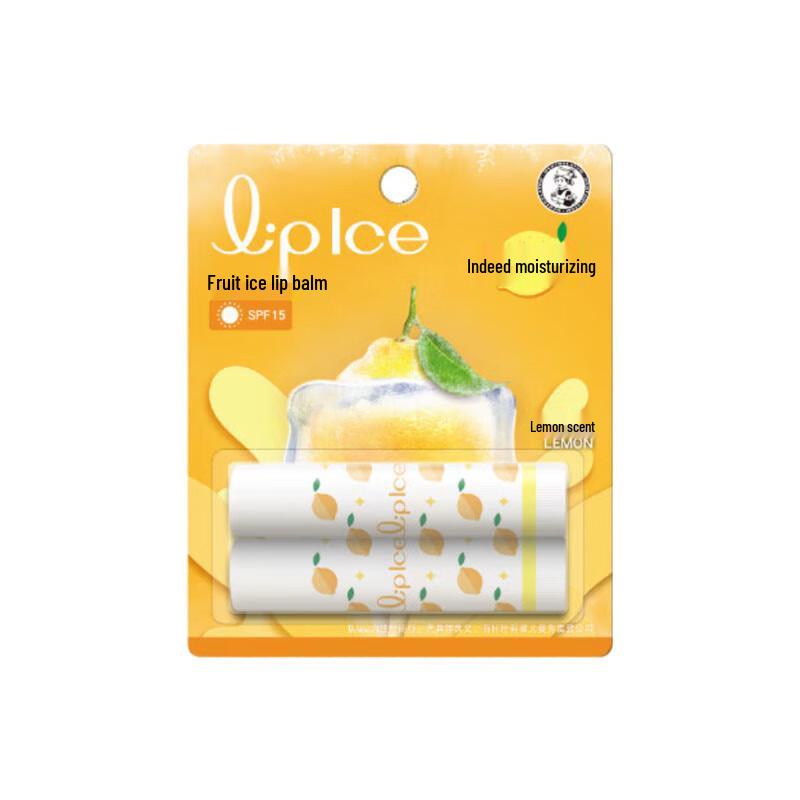 

Mentholatum Fruity Ice Lip Balm Lemon 2-Pack
