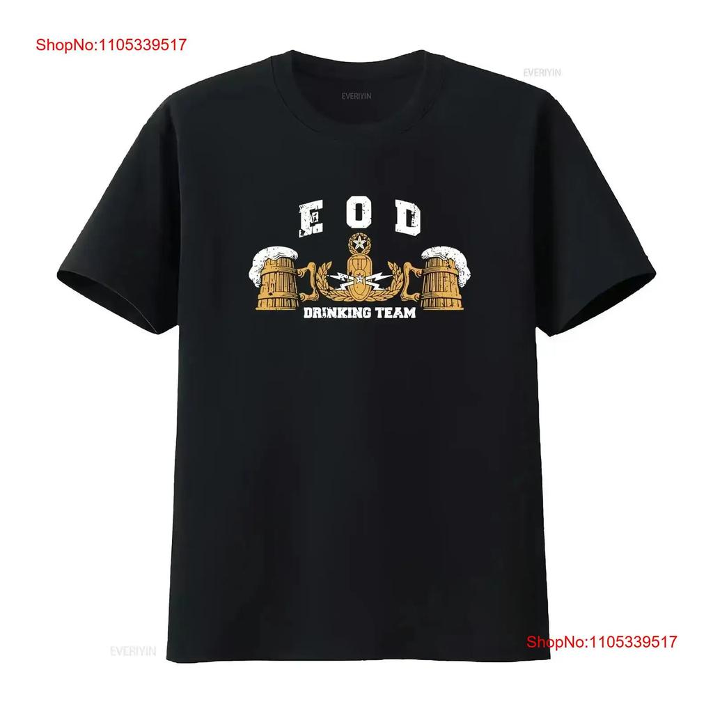 Eod Drinking Team 20348 Beer Lover T Shirt S 4XL Vintage Washed Slightly Versatile Graphic Desi