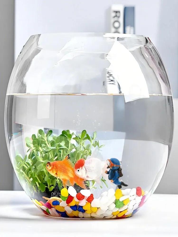 Aquarium Desktop Kleine Fische Tank Dekoration Ornament Taucher Schwimmende Kreative PVC Puppe