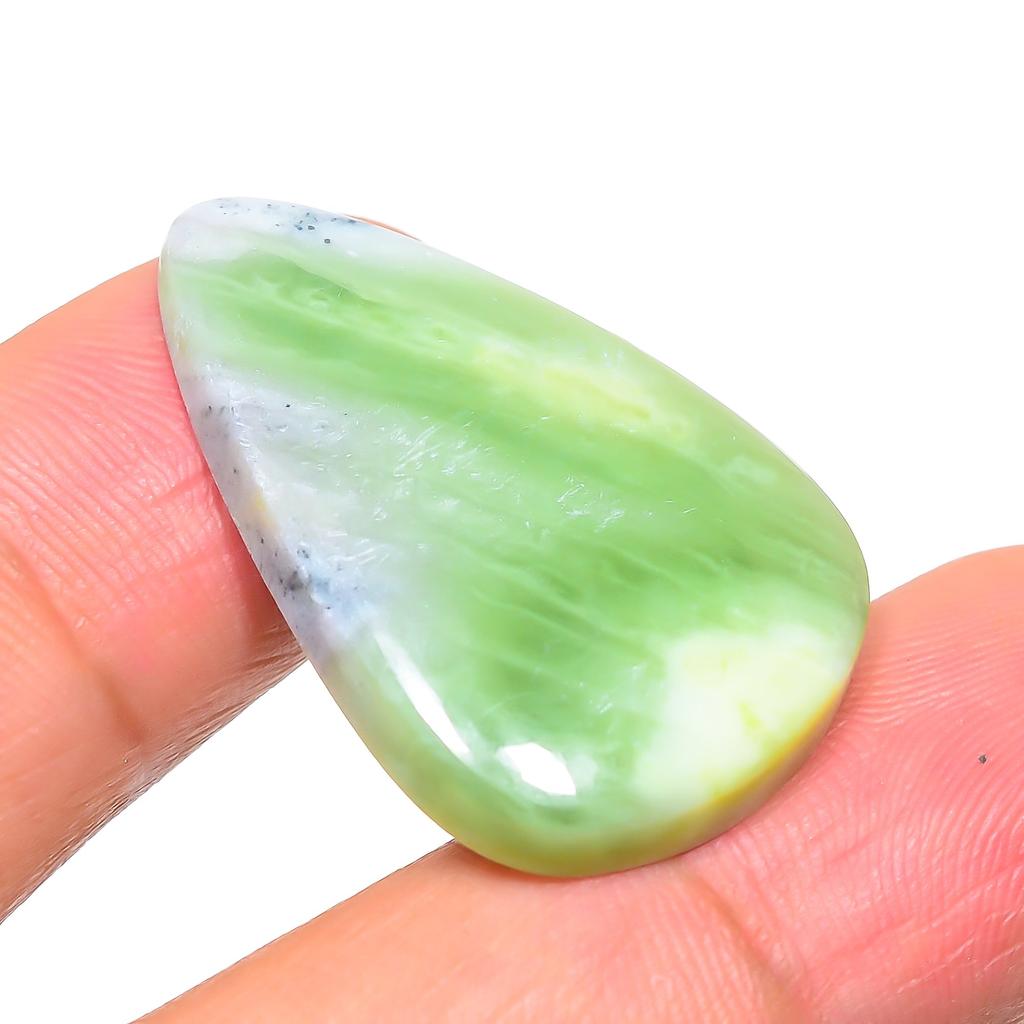 Kaiserlicher Grüner Opal 2,1x3,2mm Natürlicher Cabochon Fein Lose 23,4 Karat. a4D16