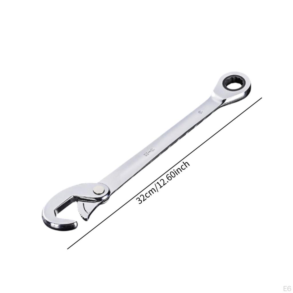 Cheie cu clichet cu 72 de dinți din oțel, multifuncțională, întreținere rapidă, instalare instalații sanitare pentru biciclete