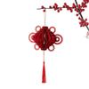 2026 New Year Red Chinese Knot Paper Craft Lantern with Tassels - Festival Decoration