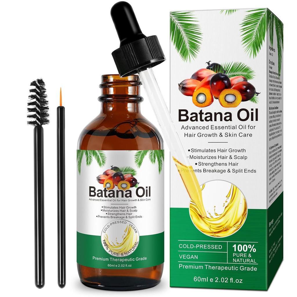 Rosemary Oil 100% Pure & Natural for Hair Growth Batana Oil Scalp Skin Eyelash Eyebrow Care 60 ml