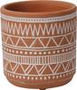 Ceramic cover for terracotta flowerpot 11 cm
