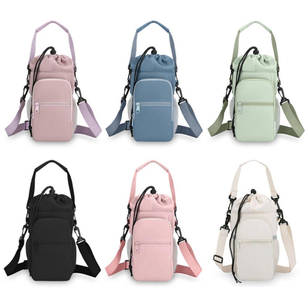 Hands-Free Portable Water Bottle Bag Waterproof Vacuum Cup Carrier Cover Outdoor Activities