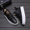 Nouvelles chaussures de sport décontractées de luxe montantes pour hommes chaussures à semelles souples Zapatos Hombre b9