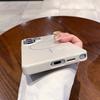 For Samsung Galaxy S25 Ultra Magnetic Case TPU + PC Scratch Resistant Phone Back Cover with Metal Accents