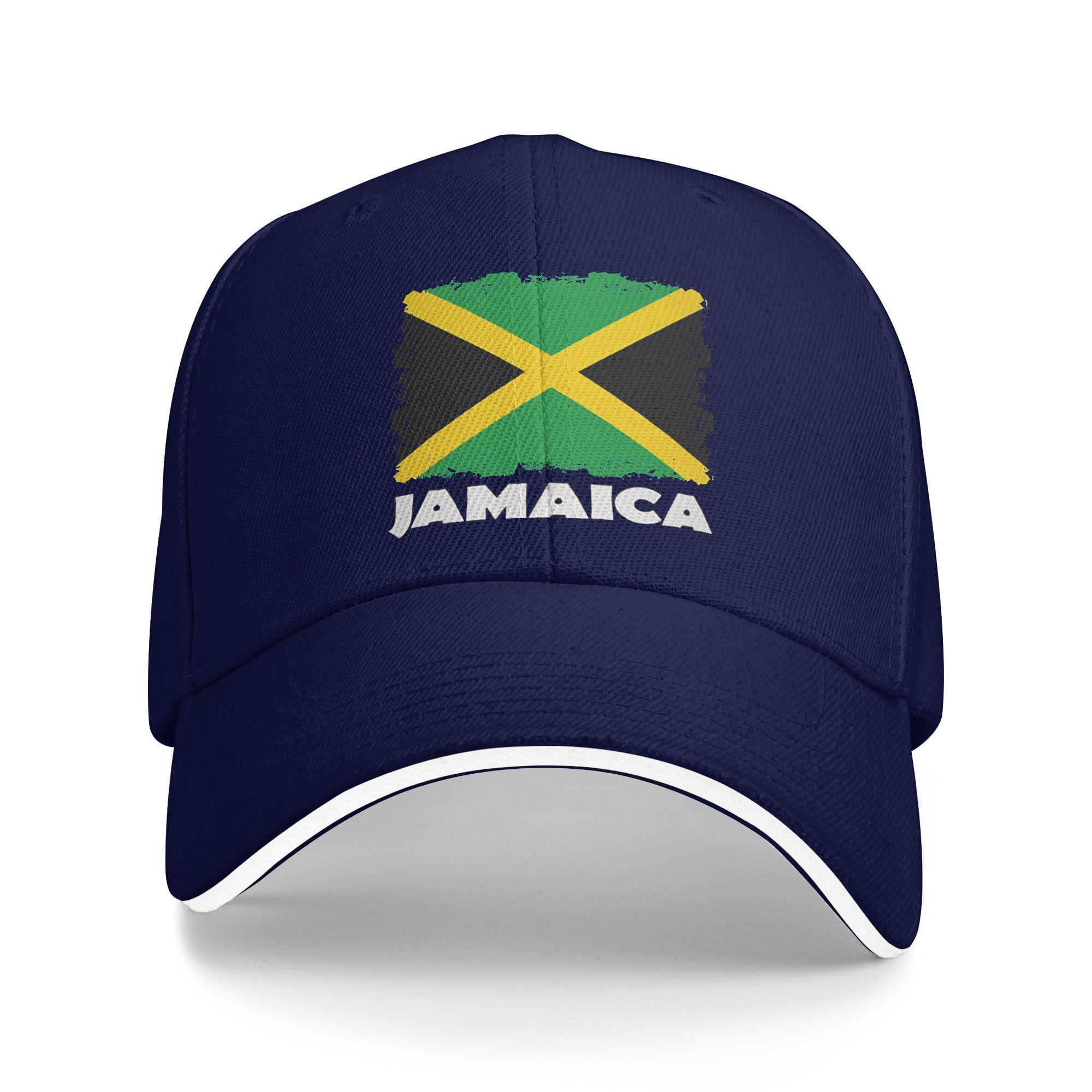 

Spring Jamaica National Flag Distress Baseball Cap Kpop Rock Streetwear Custom Logo Sun Trucker Hat Women Hot Sale Baseball Caps As Picture