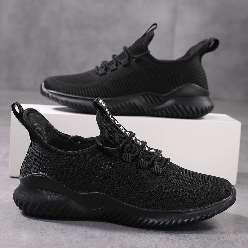 Brand Men Shoes Sneakers Male Tenis Comfortable Casual Shoes Luxury Black Sneaker Male Footwear  Summer Men's Tennis Shoes