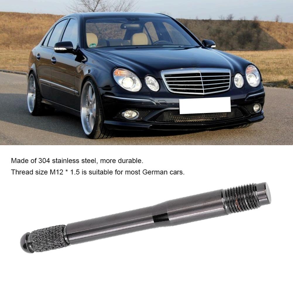 Car Tyre Locating Pin for M12 x 1.5 Wheel Mounting Kit Positioning Tool Auto Modification AccessoriesBlack