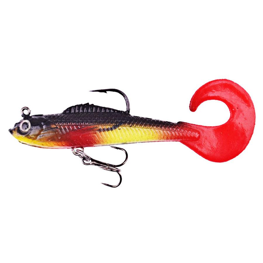 Artificial Baits Fishing Tackle Soft Silicone Bait For Sea Bass Spoon Pike Carp Fishing Lures Swimbait