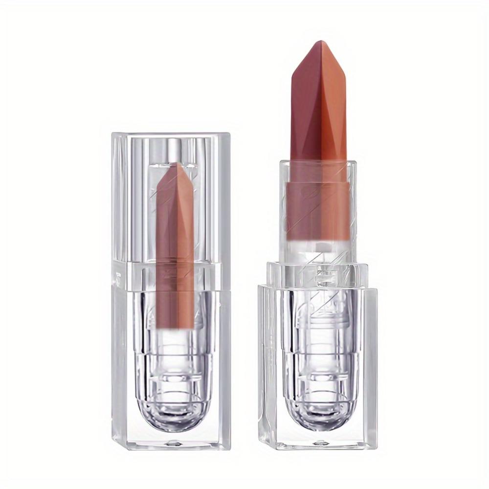 Two-Toned Soft Matte Lipstick - Long-Lasting and Non-Transferable Lipstick Moisturizing Lipstick for Party and Daily Use