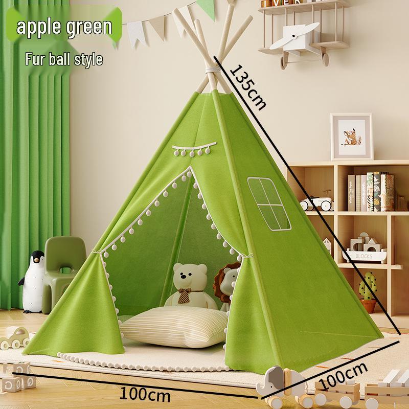 Kinder Indoor Zelt Spielhaus: Baby Spielzeug, Leseecke, Prinzessinnen Nachttisch Geschenk