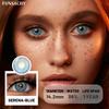 Funsachy 1 Pair Natural Brown Eye Color Contact Lenses Grey Lens High Quality Student Annual Beauty Cosmetics