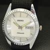 REFURBISHED VINTAGE SEIKO AUTOMATIC 6309A JAPAN MENS SILVER DIAL WATCH A701696-5 R206c-a701696