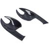 4PCS Car Door Handle Bowl Cover Accessories Replacement for Mazda CX‑3 2016‑2018Carbon Fiber Style
