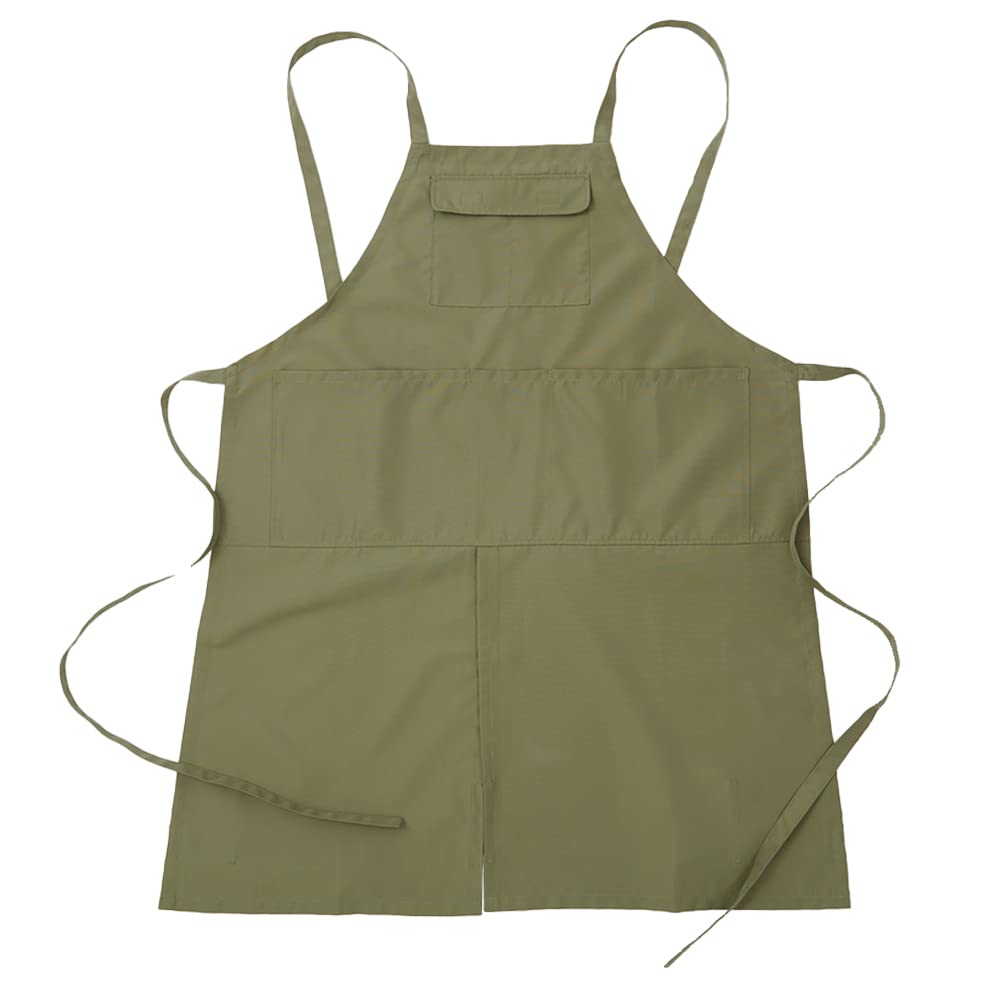 

Apron Herb Green Free Size [Iris Plaza]