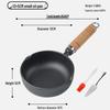 Non-Stick Mini Cast Iron Frying Pan for Oil Drizzling, Stir-Frying, and Egg Frying