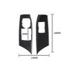 For Chevrolet Camaro 2016- Carbon Fiber Inner Window Switch Panel Cover Trim