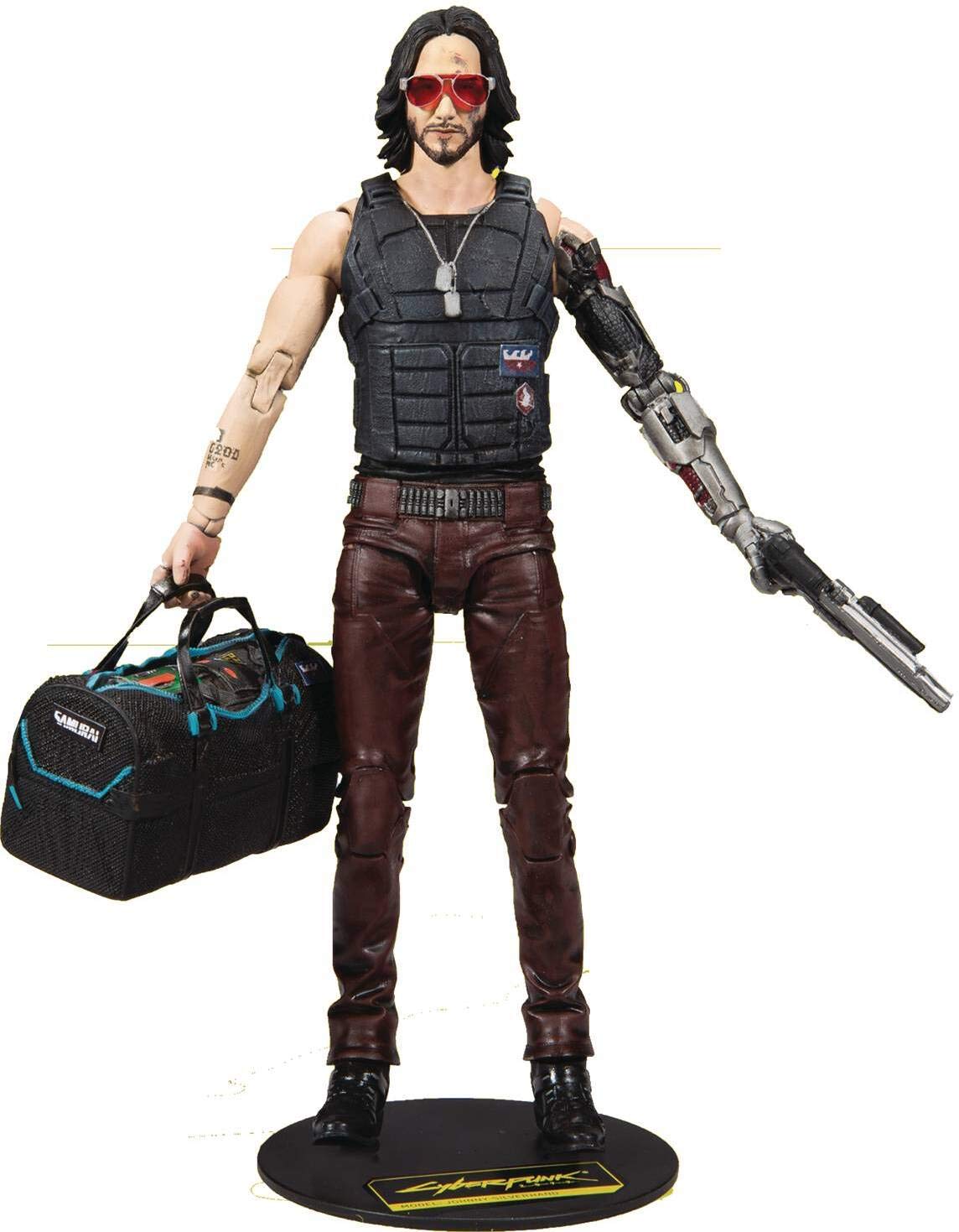 

McFarlane Toys Cyberpunk 2077 Джонни Сильверхенд вариант фигурки