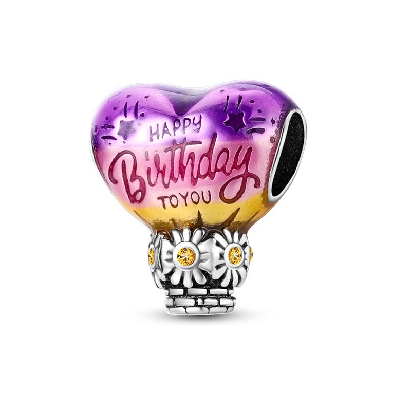 S925 Sterling Silver Pink Ballet Shoes Skates Pendant Charms Fit Original  Bracelet Necklace Jewelry Making For Women Gift