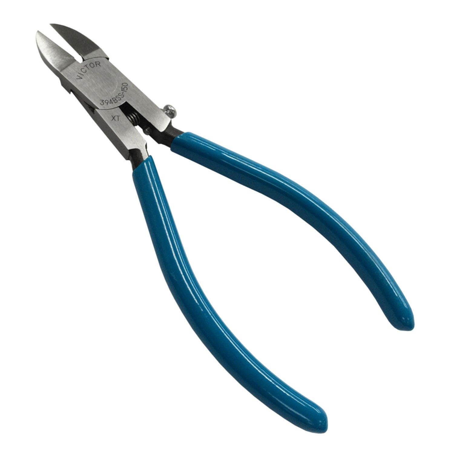 

Victor Plastic Straight Blade Resin Nippers, (with Cover), 150mm, 394BSS-150