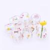 Miniature Dollhouse Embossed Glass Cup for BJD Scene Props