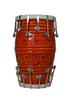 Traditional Wooden Dholak with Om & Swastik Carved Design – Nut & Bolt Tuning | Handcrafted Indian Musical Instrument
