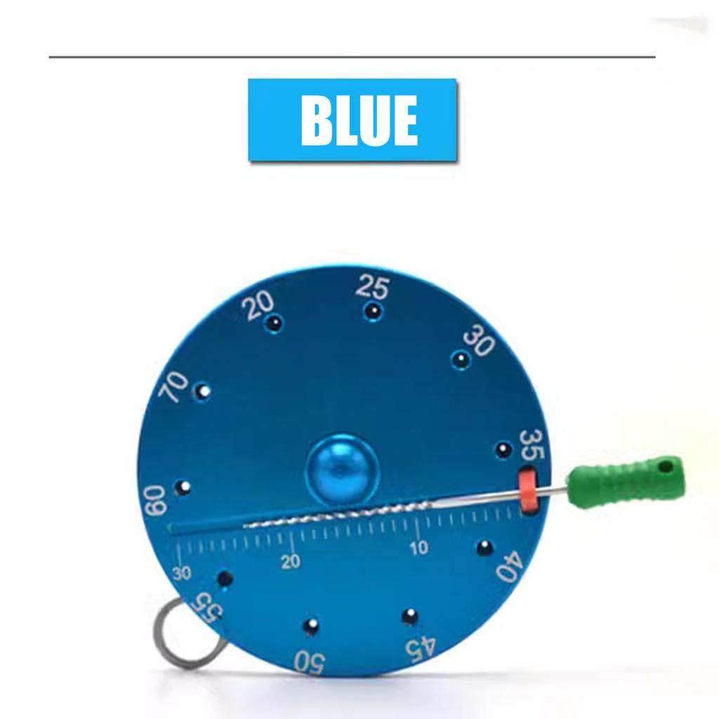 Dental Endo Ruler Gutta Percha Points Cutter Endodontic Gauge Measuring Ruler Round Span Measure Scale Dentist Tools