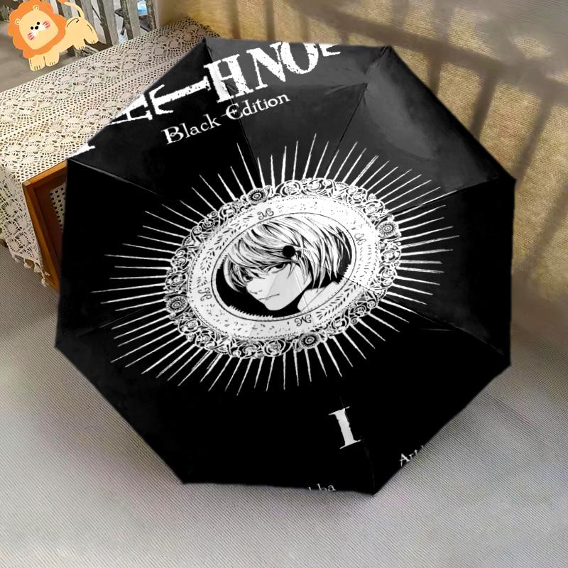 Shadows Power: Tale Destiny Folding Umbrella Suitable for All Seasons Durable Sun Umbrella Umbrella Travel