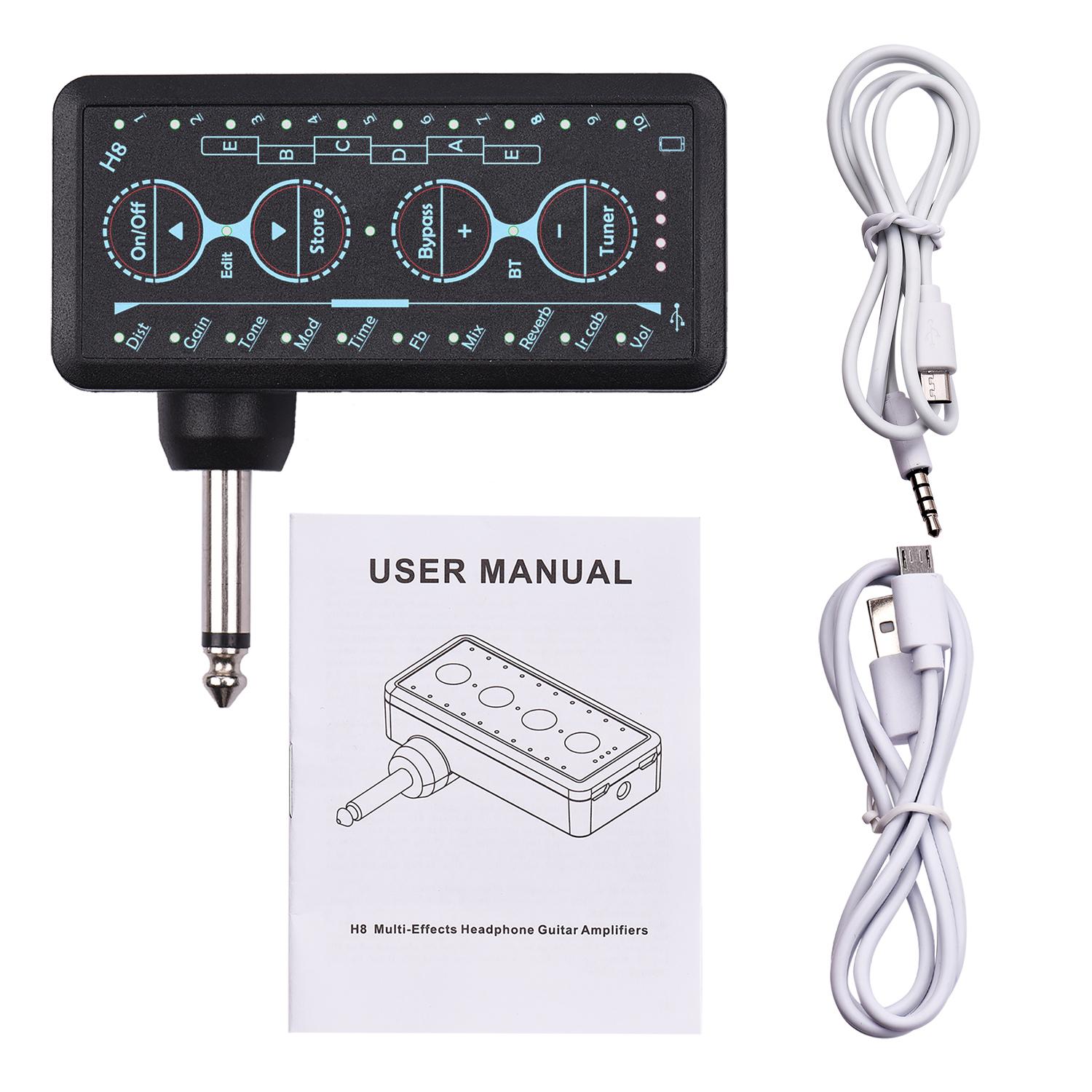 Muslady мультиэффектный гитарный усилитель для наушников — фото 5