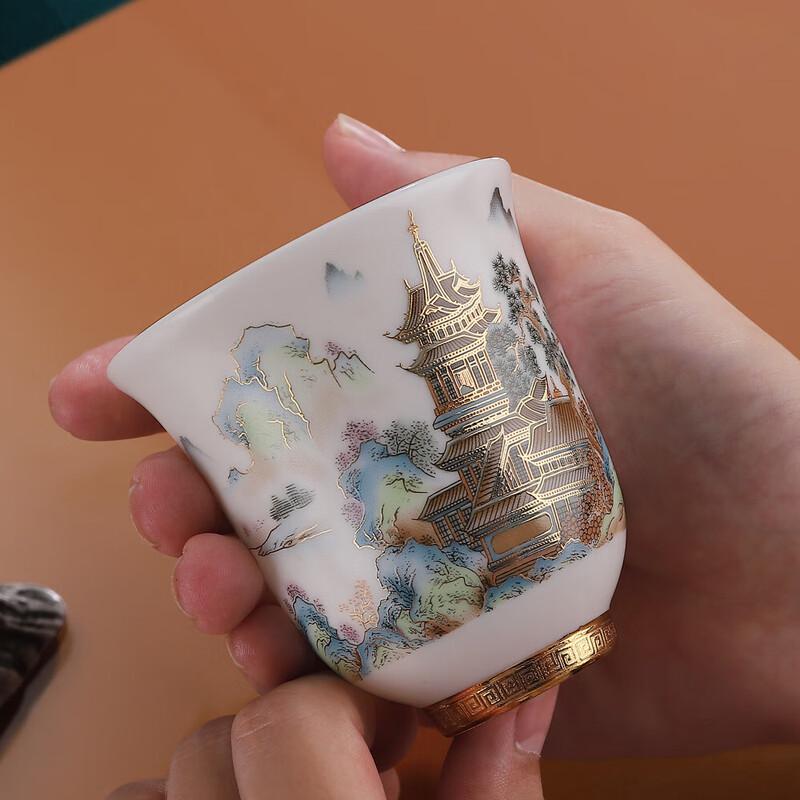 Chaxun Spring Mountain Brocade Master Tea Cup