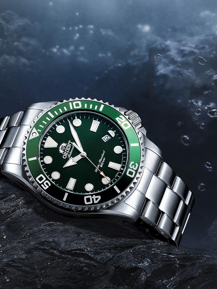 Orient Automatic Mechanical Watch with Stainless Steel Dial RA-AC0K02E10B