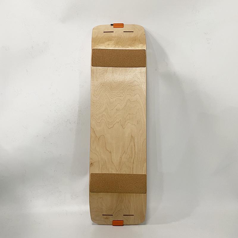 Maple Wood Flat Balance Board for Yoga and Ski Training