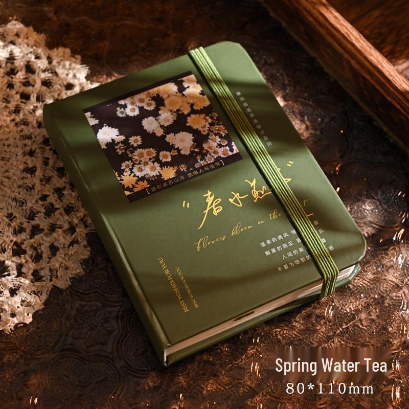 Mini A7 Retro Literary Notebook: Thick, High-Value, Portable Pocket Book