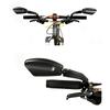 Wide Range Safety Bicycle Handlebar Mirror Rear Reflector Adjustable Rotatable Electric Mountain Bike Rearview Mirrors Parts