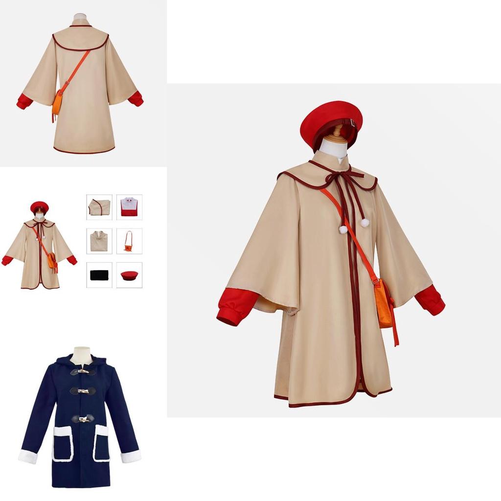 New Spy Pretend Play Ania Cosplay Winter Jacket Blaire Yoruloid Costume Women