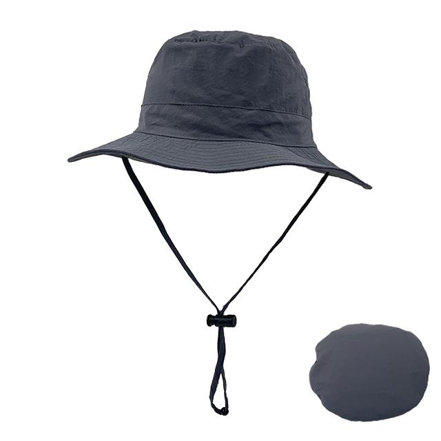 Hochwertige Outdoor-Sonnenschutz-Atmungsaktive Einfache Wanderhüte Jagd-Reisekappe Angelkappe Mit Kordel