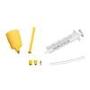 1 set kit di spurgo olio scala trasparente portatile comodo strumento di riempimento olio freno bicicletta accessorio bici