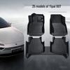 Covorașe de podea Dongfeng Yipai 007: Covoraș complet pentru piciorul șoferului și covoraș pentru portbagaj din TPE