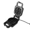 Stuffed Waffle Maker 800W Double Sided Heating SUS Non Stick Fluffy Waffle Iron for Home Use Easy