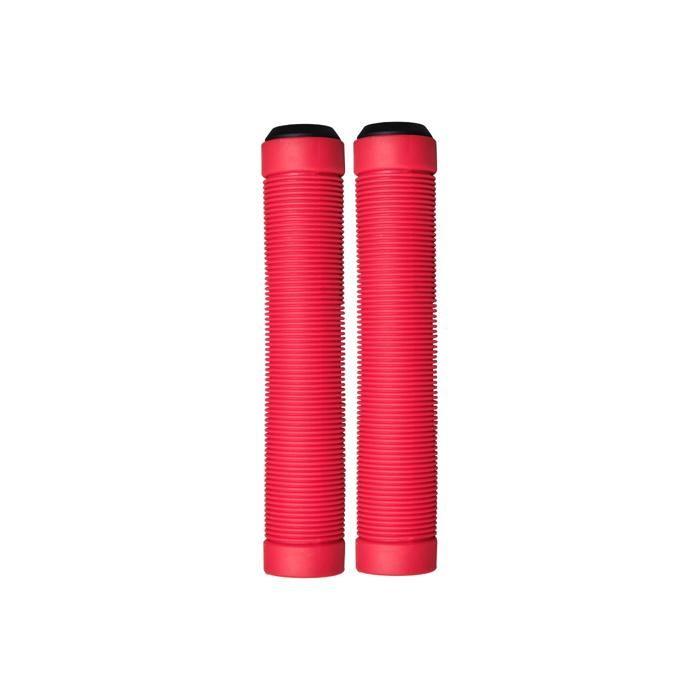 Poignées Grip - REVOLUTION - Rouge - 117 mm - Caoutchouc - Mixte