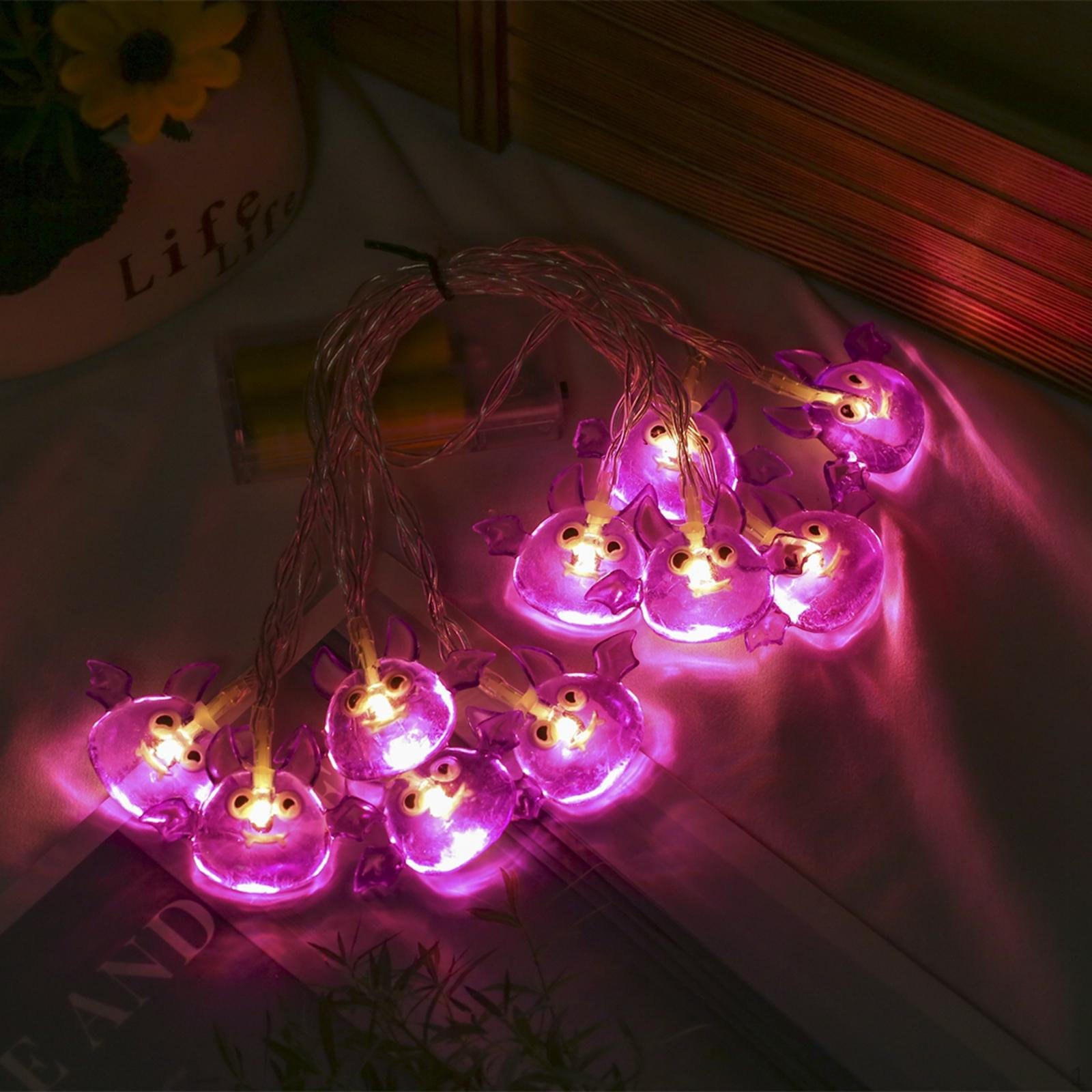 

Multipurpose Halloween Decorations Lights Decorative Lifelike for Bedroom Window Holiday 2m 10 Light